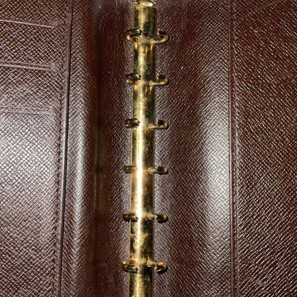 Louis Vuitton Vintage Damier Ebene Small Rng Agenda Cover - Picture 7 of 16